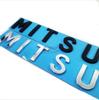 MITSUBISHI Letter Car Trunk Decorative Emblem Badge Sticker Decal Replacement