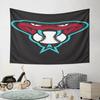 Snake and Baseball Graphic Design Pattern Wall Hanging Tapestry Decorative Tapestry Home Decor for Bedroom and Living Room
