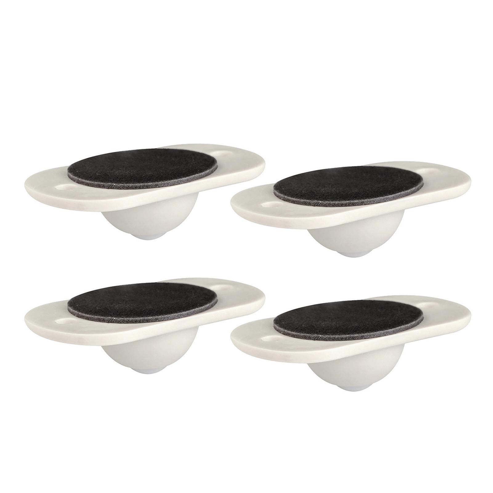 

4/8 шт. Универсальный шкив пастового типа с вращением на 360° для нижней полки для хранения, мусорного бака, кровати, ящика для хранения, универсальное колесо без шума