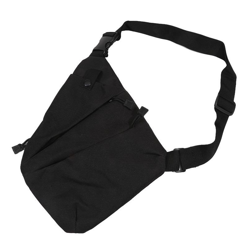 Men's Multi-Functional Tactical Storage Shoulder Bag Large Capacity Anti-Theft Chest Bag Messenger Waist Bag
