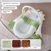 Newborn Soothing Nest Crib Bed with Slope Pad, Leg Rest & Toy Stand Rack Comfort Cozy Infant Sleeping Rest Nest