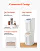 4.5Gal/20L Large Ingredient Storage Container Airtight Kitchen Flour Bin