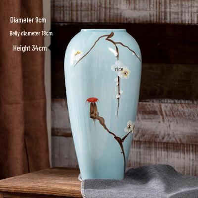 Sanpilang Farm New Chinese Style Ceramic Flower Vase