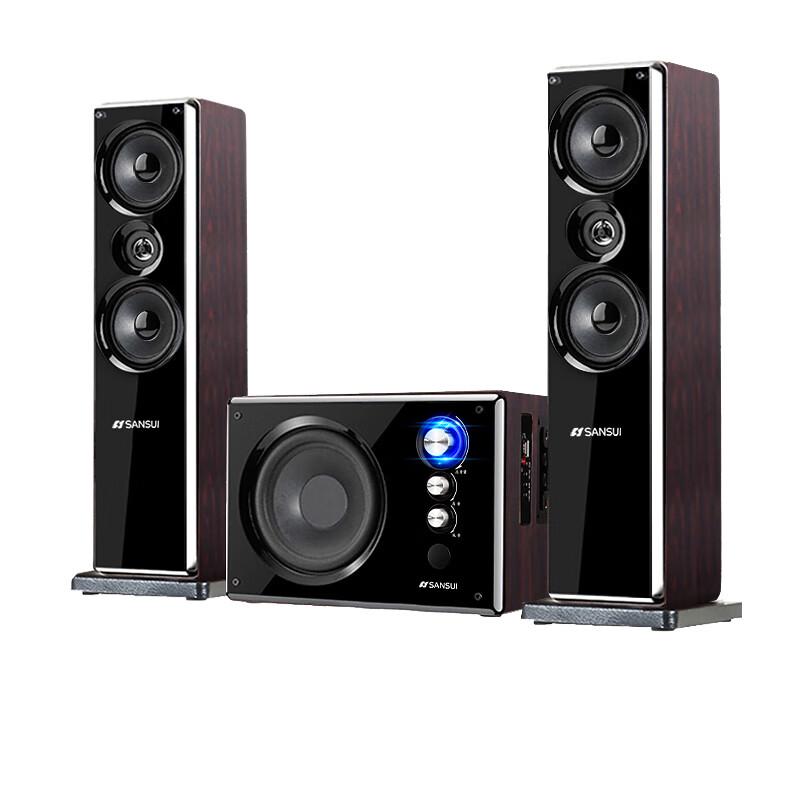 SANSUI Active Bluetooth Home Theater & Karaoke Speaker System
