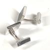 Louis Vuitton Damier Logo Cufflinks Accessories Cuffs AG925 Silver