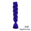 Jumbo Braiding Hair Long 24 Inch Hair Extensions Solid Color Synthetic Braids Hair Twist Braiding Hair For Women