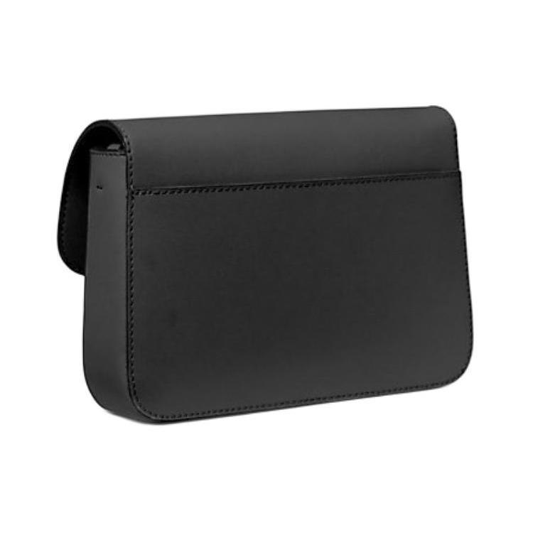 New MICHAEL KORS Sloan Split Cow Leather Camera Bag, Crossbody Bag Medium Women's Black 35T2GS9M2L-001