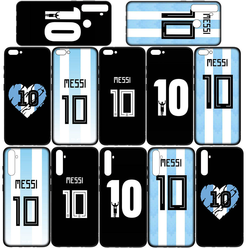 for Samsung Galaxy S25 S24 S23 iPhone 17 16 15 Xiaomi Redmi Note 14 13 12 11 Plus Pro Max Case Argentina No10 Soccer No 10 Football OPPO Huawei Cover