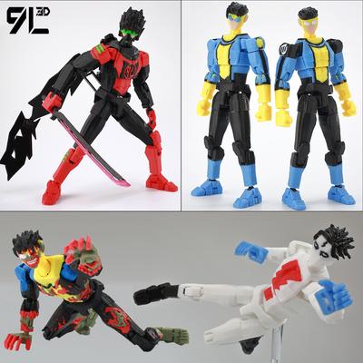 9L3D Nyomtató Báb13 T13 Verhetetlen Mark Grayson Golyóálló Mark Grayson Akciófigura Anime Gyűjthető Modell Játék Gyerekeknek Ajándék