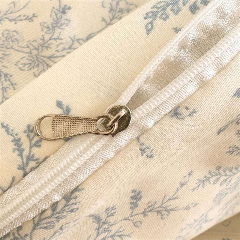 Bonenjoy Floral Style Duvet Cover Sets Single/Queen/King Soft Washed Cotton Bed Cover Sets Dekbedovertrek 240x220 Bedding Sets