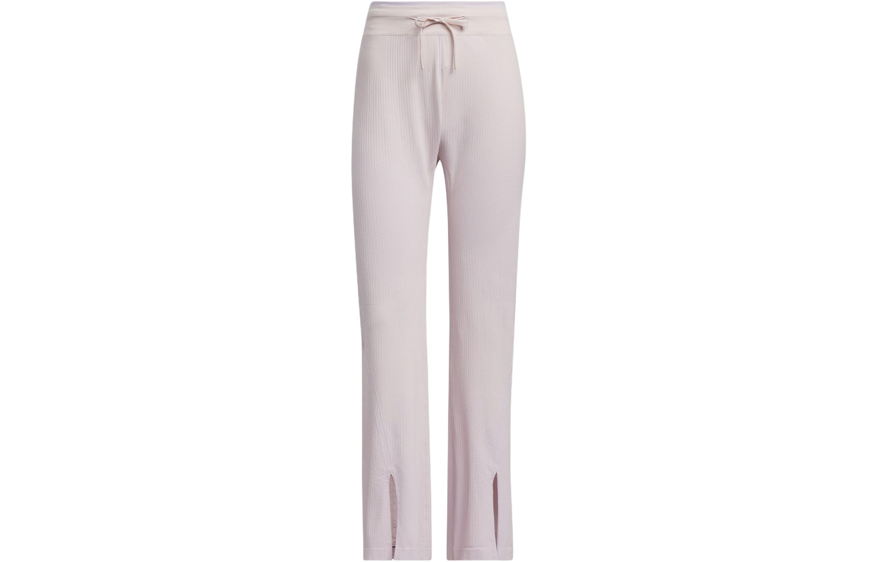 Adidas SEAMLESS FLARE JOGGERS Casual Pants Women s Purple Pink JE3962 L