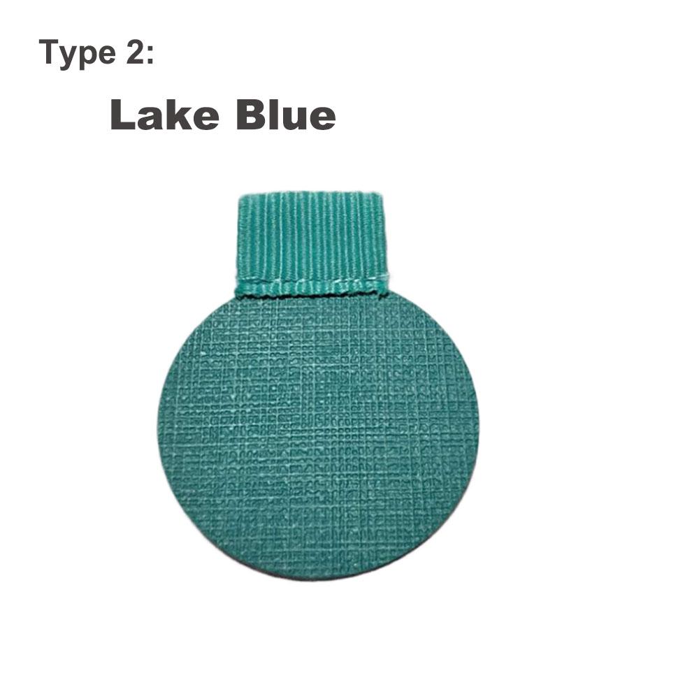 1 porte-stylo auto-adhésif avec boucle élastique en cuir, pinces à crayons pour cahiers, journaux, presse-papiers, stylos, fournitures de bureau