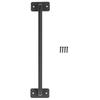 Non-Slip Gate Handle Black Cabinet Pulls Solid Barn Door Handle  Garage