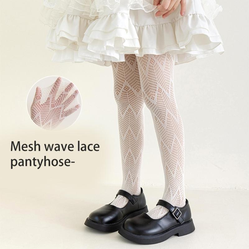 Spring Summer Tights Baby Leggings Breathable Mesh Pantyhose Girls Long Stockings for Daily Wear Party