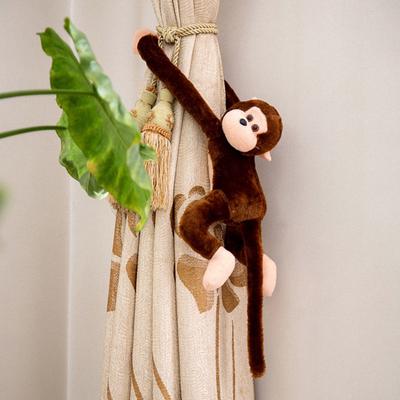 Macaco crianças brinquedos de pelúcia macio bonito colorido braço longo macaco pelúcia animal boneca presentes novo