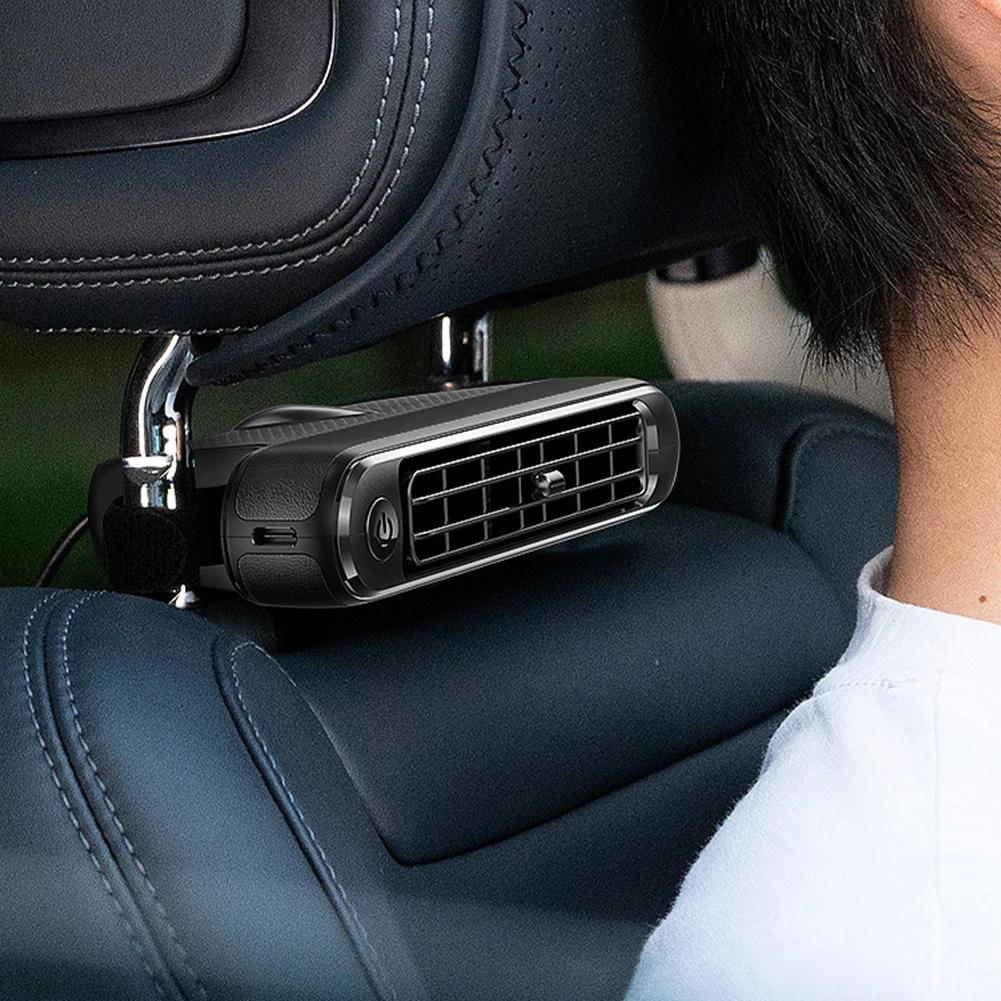 Backseat Cooling Fan USB Car Cooling Fan for Backseat Cooling Fans Electric Auto Backseat Car Fan for Mini Cars RVs Sedans