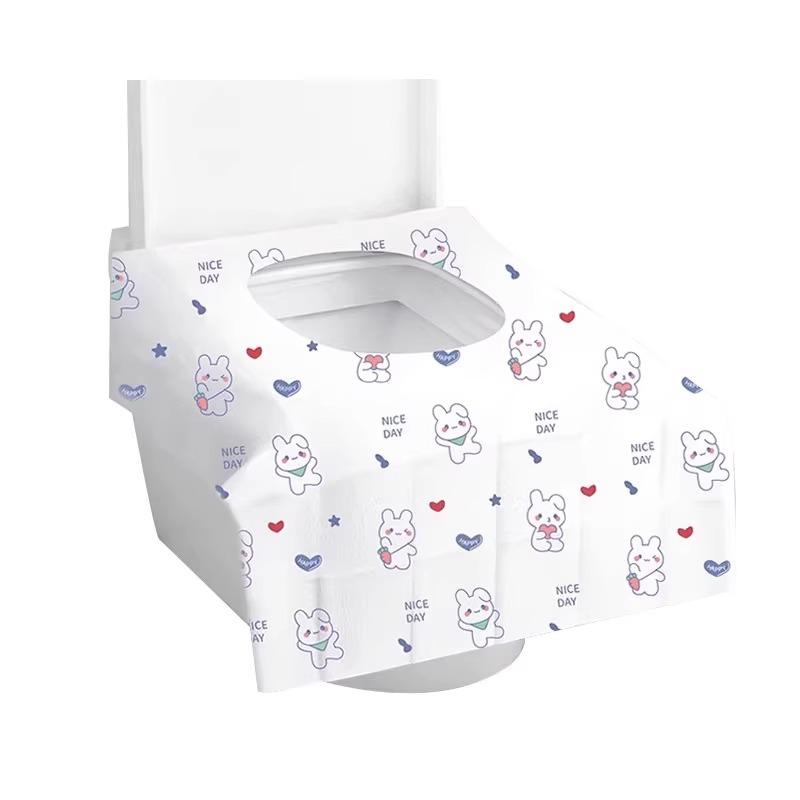 Disposable Waterproof Toilet Seat Covers - Travel, Hotel, Home, Hospital Use