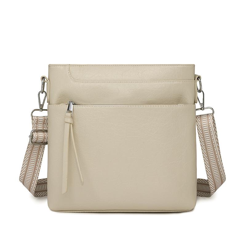 

Женская сумка для мобильного телефона из мягкой кожи, на плечо, кроссбоди, вертикальный кошелек для монет, маленькая сумка бежевый