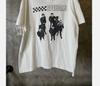 Vintage Pánské dámské bavlněné bílé tričko The Specials Band S-5XL