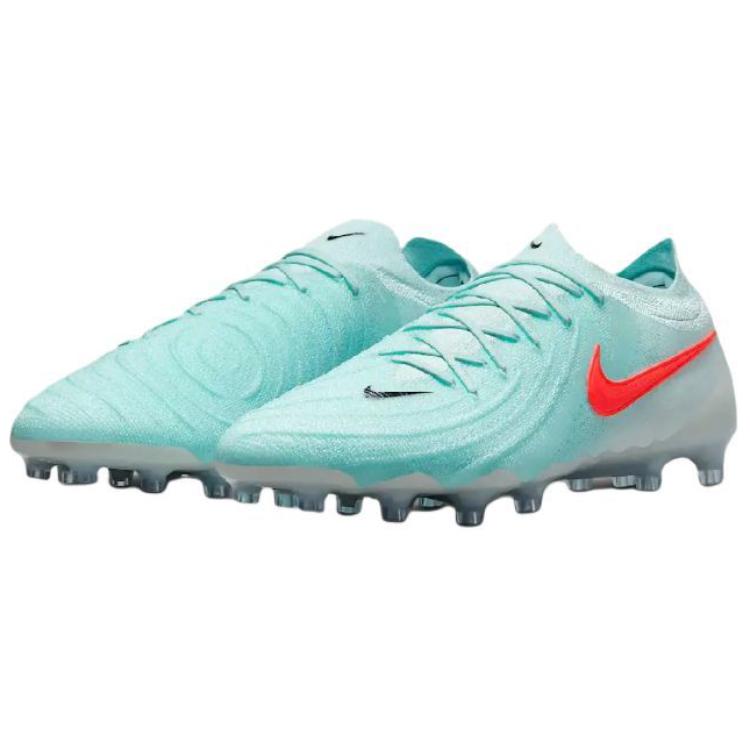 Nike Phantom GX 2 Elite AG Artificial Ground Anti Slip Wear Resistant Soccer Shoes Men's Green Red Sneakers FJ2554-300