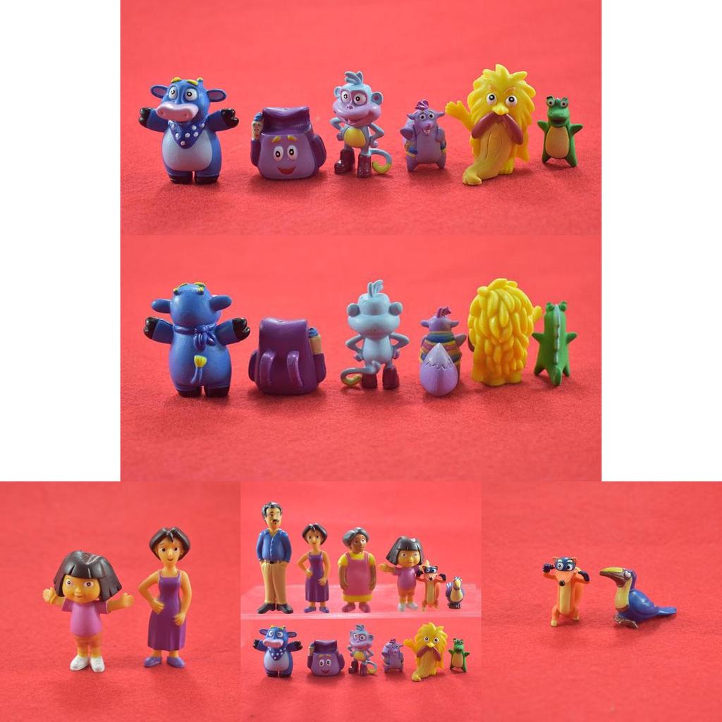 Atemberaubendes Dora die Entdeckerin Figurenset – Spielset mit 12 bezaubernden Figuren für Sammler