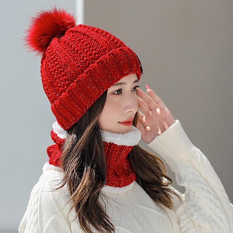 теплая шерстяная шапка