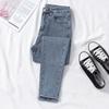 Plus Size High-Waisted Skinny Jeans for Women - 2021 Spring/Autumn Slim Fit Stretch Pencil Pants