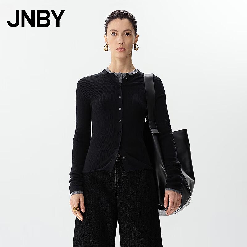 

JNBY Women s Slim Fit 100% Wool Knit Cardigan XL