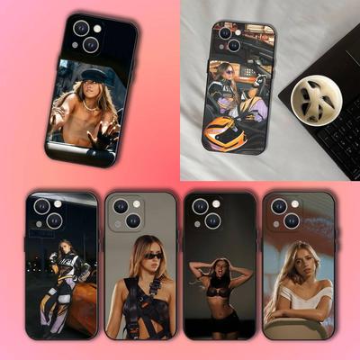 Tate Mcrae So Close To What For iPhone 17,16,15,14,13,12,11,Pro,XS,Max,XR,Plus,E,SE4,Mini Black Soft Cover Phone Case
