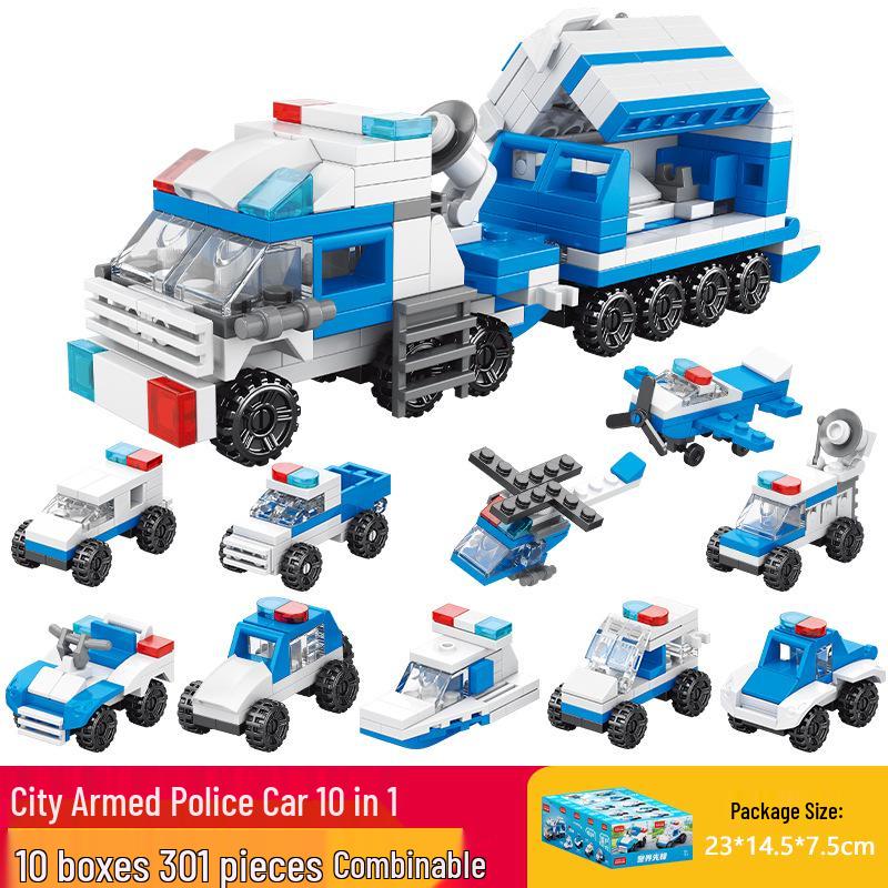 Xiaomingxing Bausteine - Kompatibel mit Lego, Pädagogisches Montagespielzeug mit kleinen Partikeln für Jungen