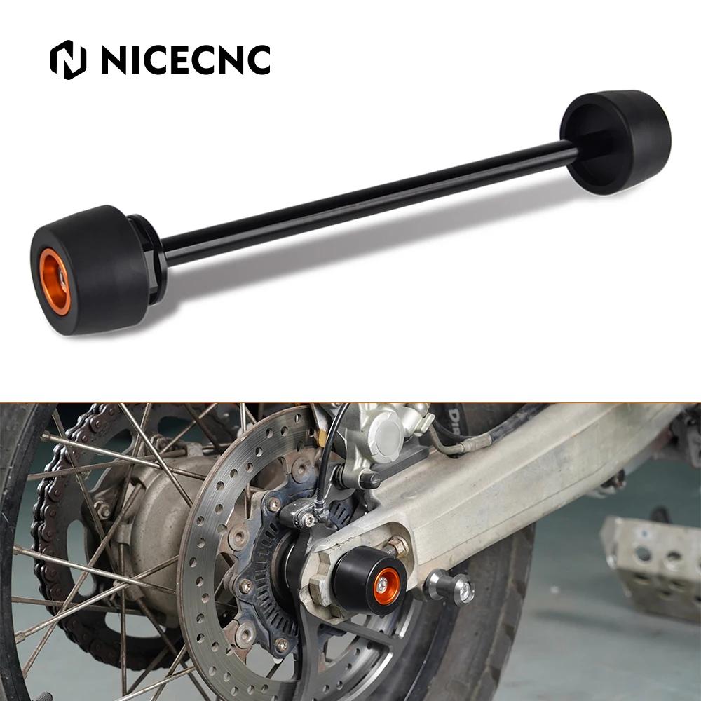 For 2008-2025 KTM 690 Duke 690 Enduro/R 690 SMC/R Rear Wheel Axle Sliders for Husqvarna 701 Enduro 701 Supermoto 2016-2025