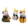 Harvest Festival Gnome Figurines Resin Garden Home Decor Thanksgiving Tabletop Ornaments