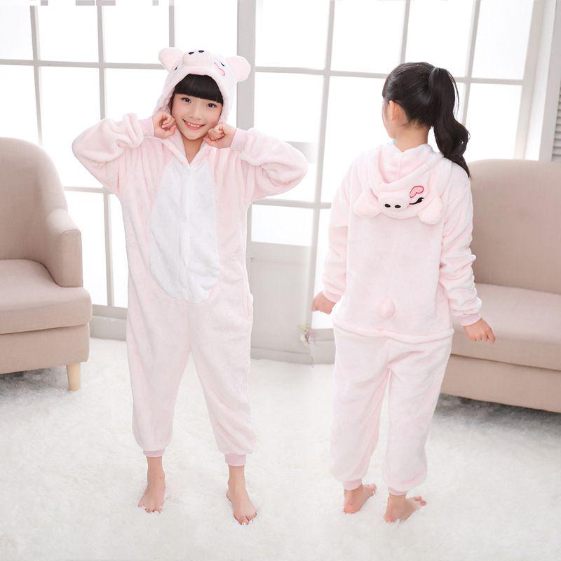 Premium Quality Halloween Kids Pajamas Cosplay Costume Featuring Pokemon Pikachu Dragon Cow Designs
