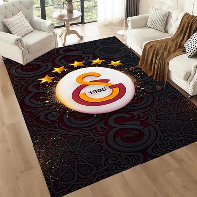 Galatasaray 54 Floor Mat Suitable for Dining Room Game Room Living Rooms Decorate Room Antislip Carpet Decorate Offices Birthday/Christmas Gift