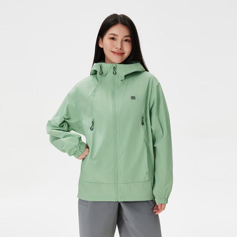 Компактная солнцезащитная куртка KOLON SPORT UPF40+ XL мятный зеленый