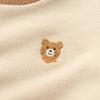 MIKIHOUSE HOT BISCUITS Sweatshirt for Boys and Girls, Baby, Kids, 80cm, Ivory, 70-5602-688