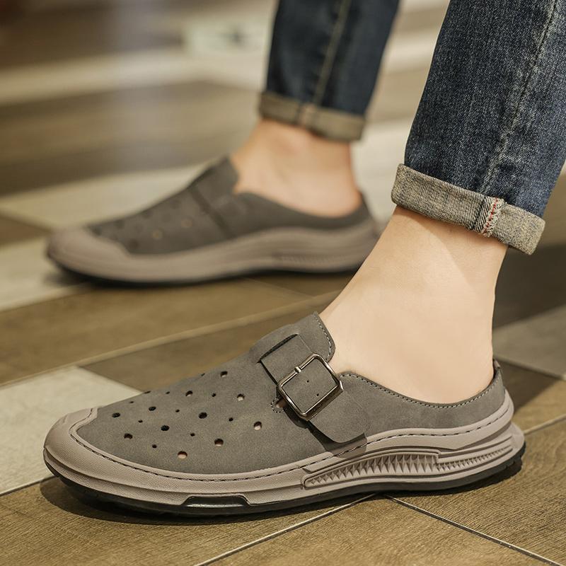 Fashion Casual Men Sandals Summer Leisure Beach Holiday Sandals Men Shoes New Outdoor Sneakers Male Retro Comfortable Casual Sandals