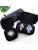 Watch Storage Travel Case, Watch Display Box, Hard Shell Watch Travel Bag,with Soft Foam Pillow and Handle