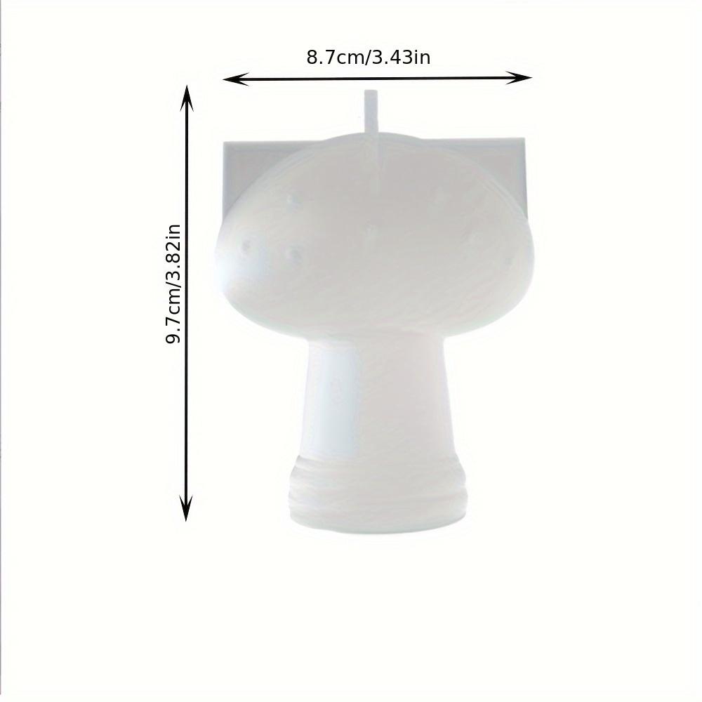3D Mushroom Resin Molds Desktop Ornaments Mold Mushroom Shaped Epoxy Resin Casting Mold for DIY Crafts Soap Home Decor