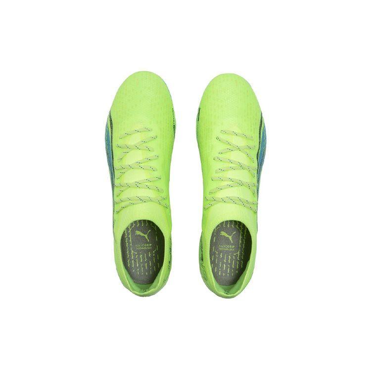 Puma Ultra Ultimate FG AG Fastest Pack Unisex Sneakers Green Fizzy-Light Parisian-Night 106868-01