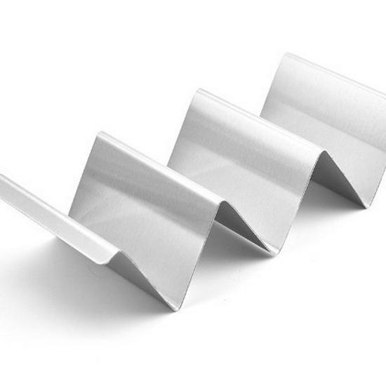 Stojak na naleśniki w kształcie litery W ze stali nierdzewnej i narzędzie taca na taco