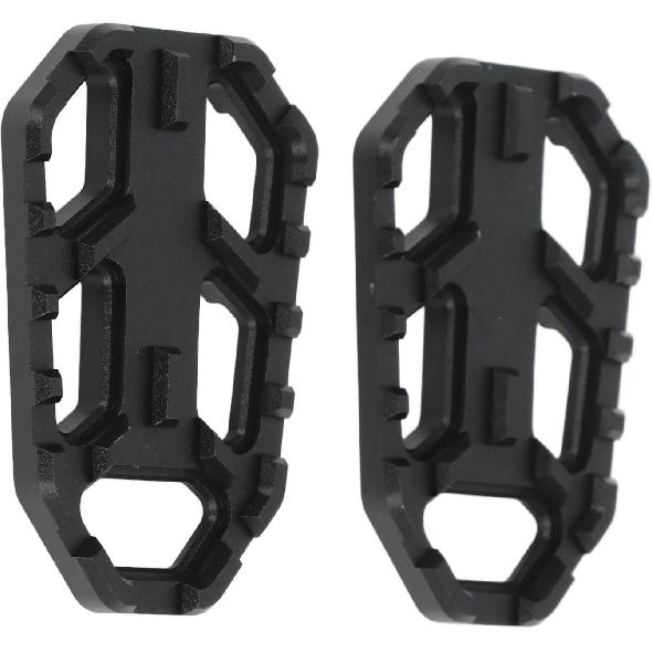 Motorcycle Foot Pegs for X300 650 1000, 1 Pair CNC Motorbike Footrest, Sharp Teeth, Anti Slip Shock Absorption, Come with Installation Accessories
