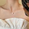 Women's Niche Fashion Versatile Minimalist Style Single Freshwater Pearl Necklace