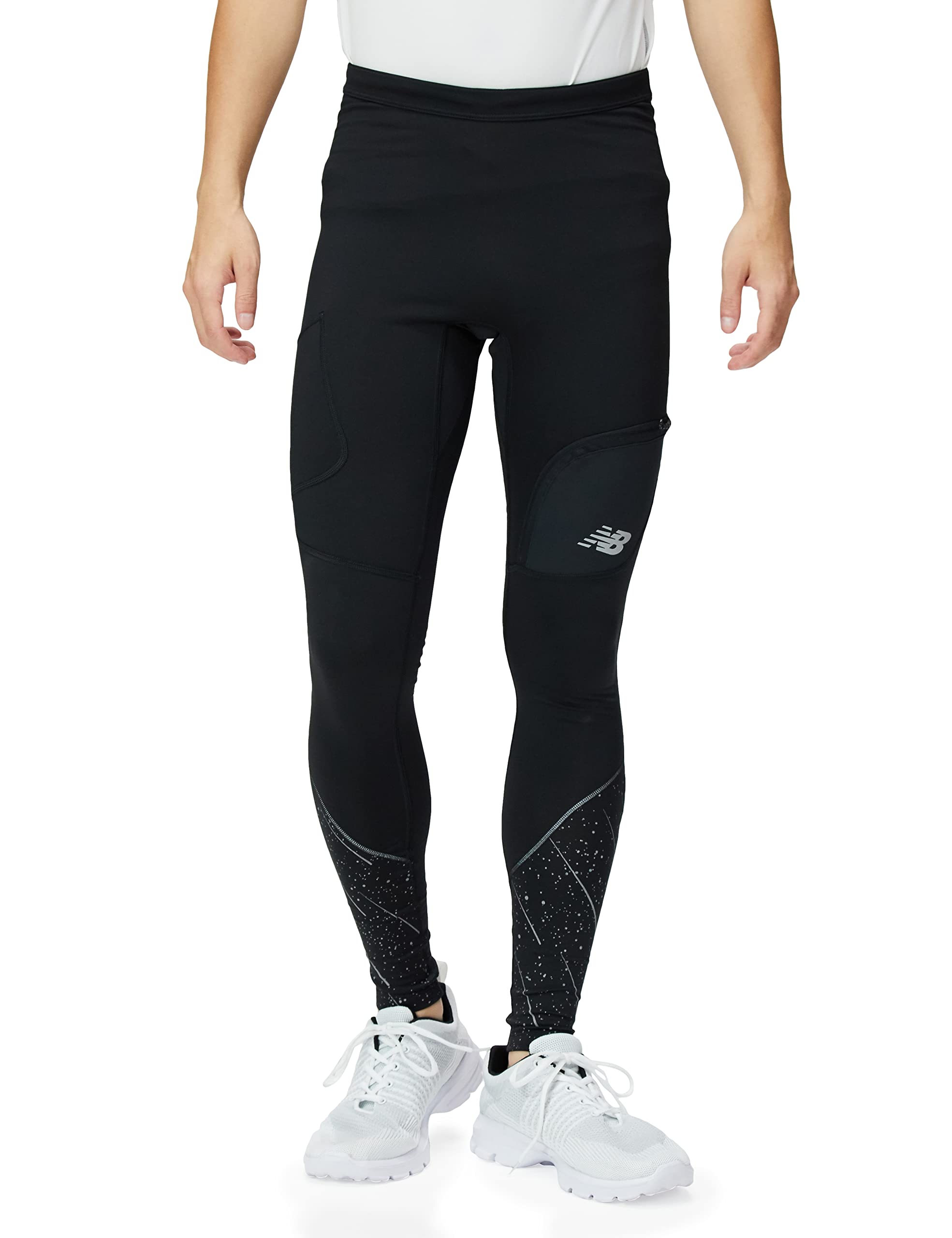 

New Balance Impact Run Reflective Heat Tights MP23258 Running BK XL (Black)