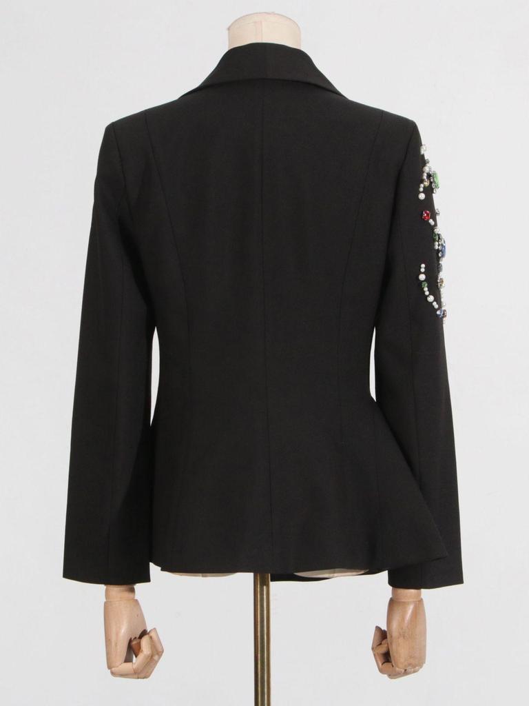 2025 European & American Slim Fit Autumn Women's Suit Jacket - Chic & Commuter Style