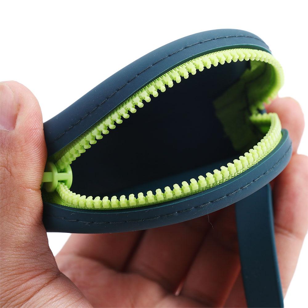 Ohrhörerbox, Aufbewahrungstasche für Kopfhörer, Geschenk-Kopfhöreretui, Mini-Geldbörse, Silikon-Münzbeutel