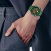Lacoste Watch Quartz Movement Silicone Strap 45Mm Green Dial Water Resistant 100M Men watches 2011367