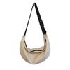 Shoulder Bag New Style Street Fashion Large Capacity Backpack Japanese Simple Dumpling Bag Fashionable Trendy Men and Women Crossbody Bag