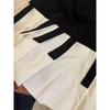 New black and white piano key design skirt women's summer fashion small slim skirt