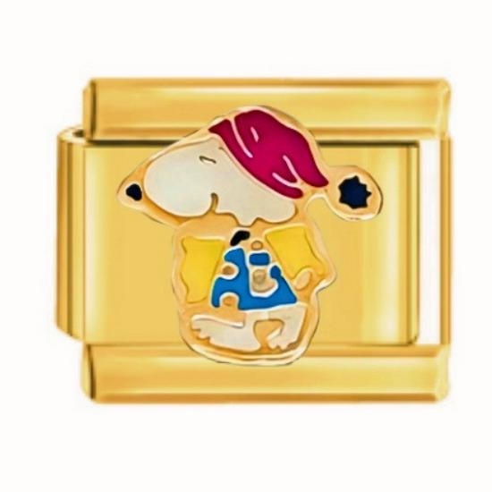 Gold Cartoon Character Titanium Steel Elastic Bracelet